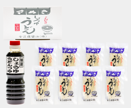 しょうゆうどん8袋 つゆ360mg×1本